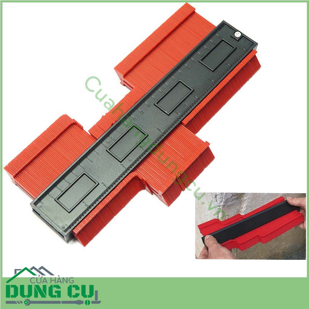 Thước sao chép hình dạng đa năng 250mm-500mm
