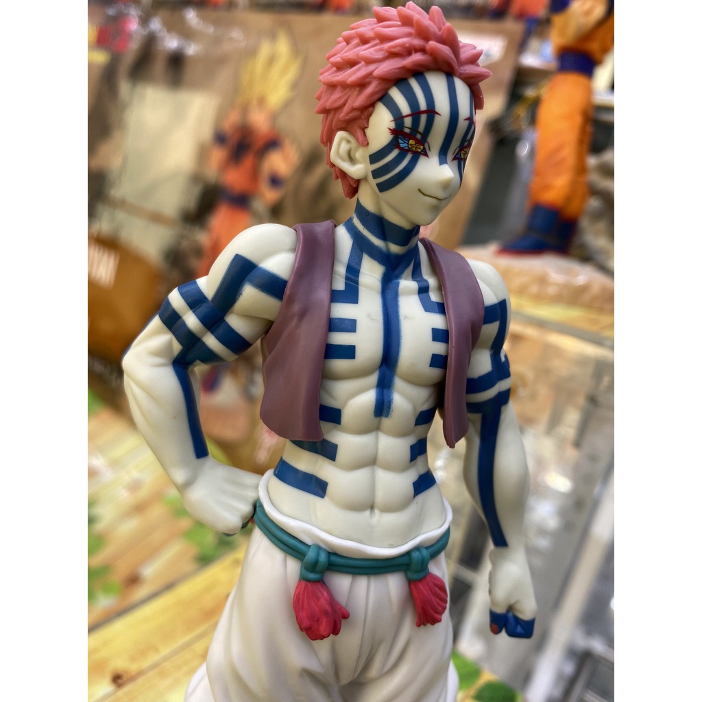 Mô hình chính hãng THƯỢNG HUYỀN TAM AKAZA - Thanh Gươm Diệt Quỷ Demon Slayer - hãng BANPRESTO