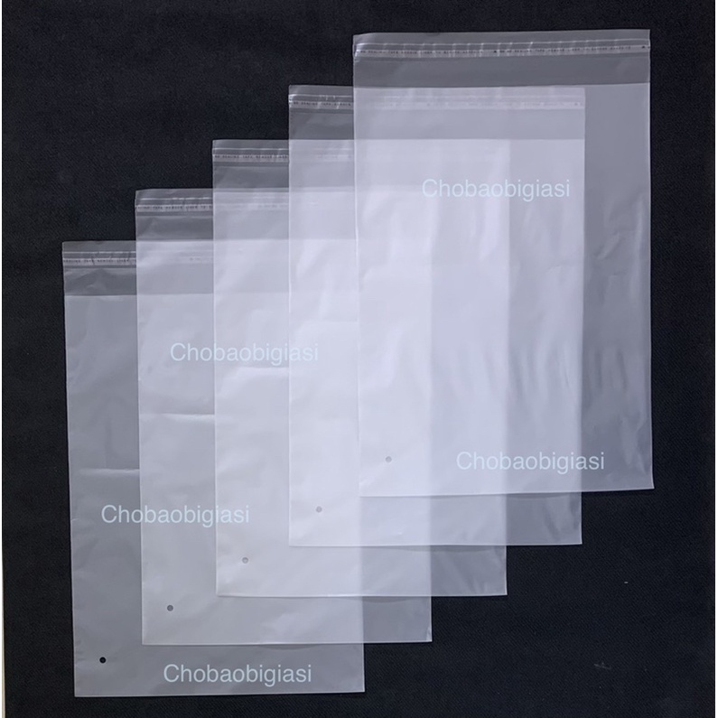 {Giá sỉ 10kg/size} Túi mờ dán keo (loại mờ) chuyên đựng quần áo, chất túi sang trọng (sp y hình)