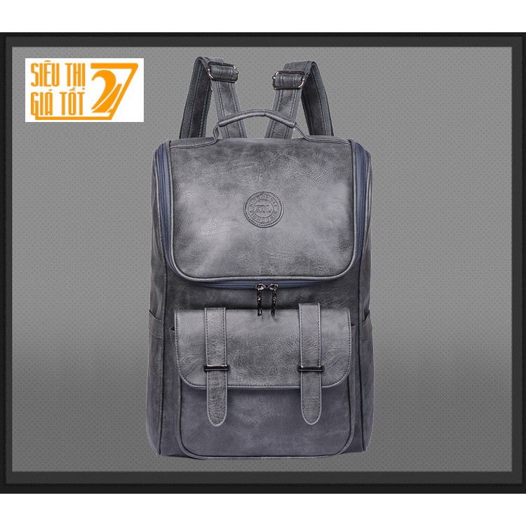 Balo DA CAO CẤP thời trang LAZA HQ-13 ( Ghi)