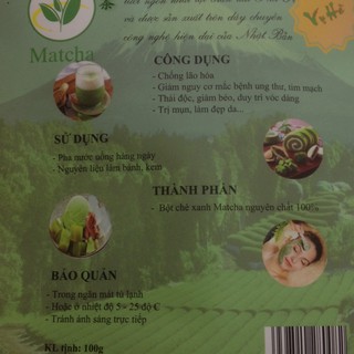 Matcha Nhật 100g