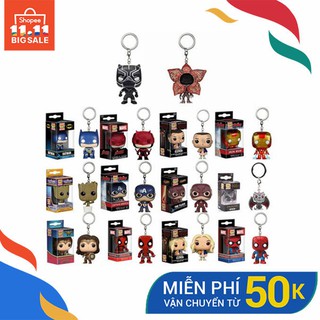 （春节停售）Móc khóa PVC họa tiết nhân vật phim Avengers