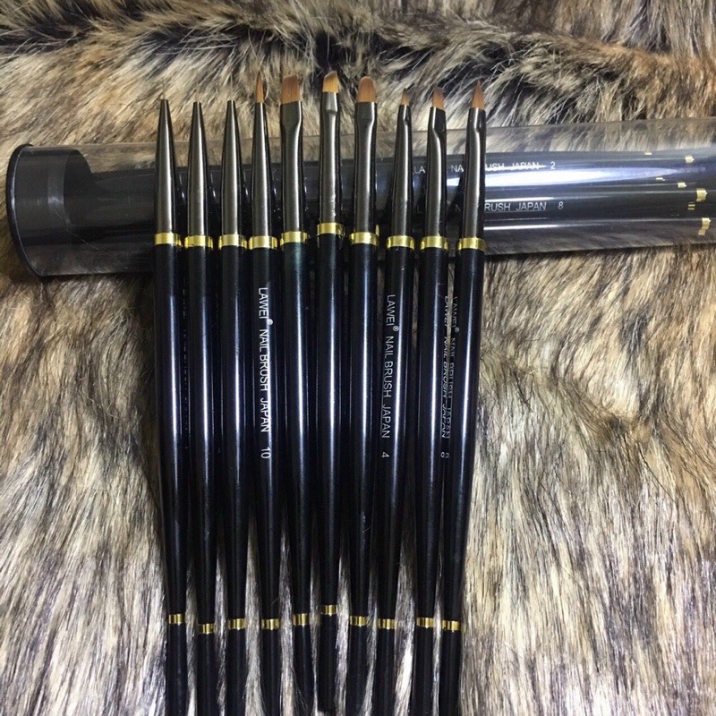 Bộ cọ Lawei vẽ hoa nặn hoa cao cấp - chuyên dùng cho các tiêm nails