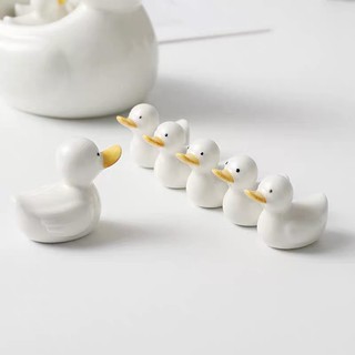 Bộ gác đũa vịt con thỏ con