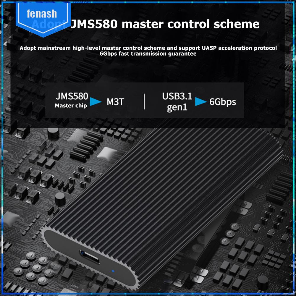 ✪Bộ Chuyển Đổi M3T USB Type-C SSD Box MSATA