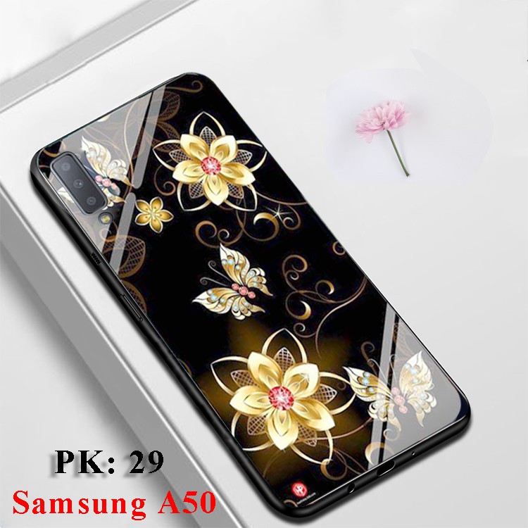 [Free Ship] Ốp lưng Samsung A50 ốp điện th0ại mặt lưng kính KÍNH IN HÌNH chống trầy xước, đẹp, cao cấp