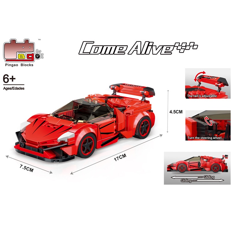 Mô Hình Xe Hơi Thể Thao Lamborghini Porsche Chất Lượng Cao