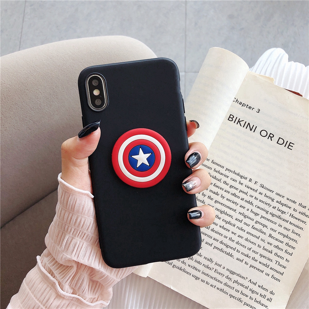 Ốp điện thoại họa tiết siêu anh hùng Iron Man Batman dành cho OPPO A7 A5S A5 A3S A7X F9 A83 F3 F5 A73 A79 A59 A39 A57