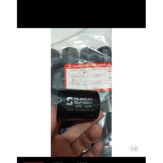 Tụ phân tần loa 22uf 400v