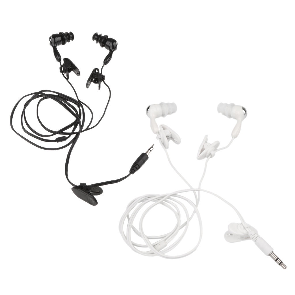 Set 2 tai nghe bơi lội giắc 3.5mm cho MP3 MP4 iPod