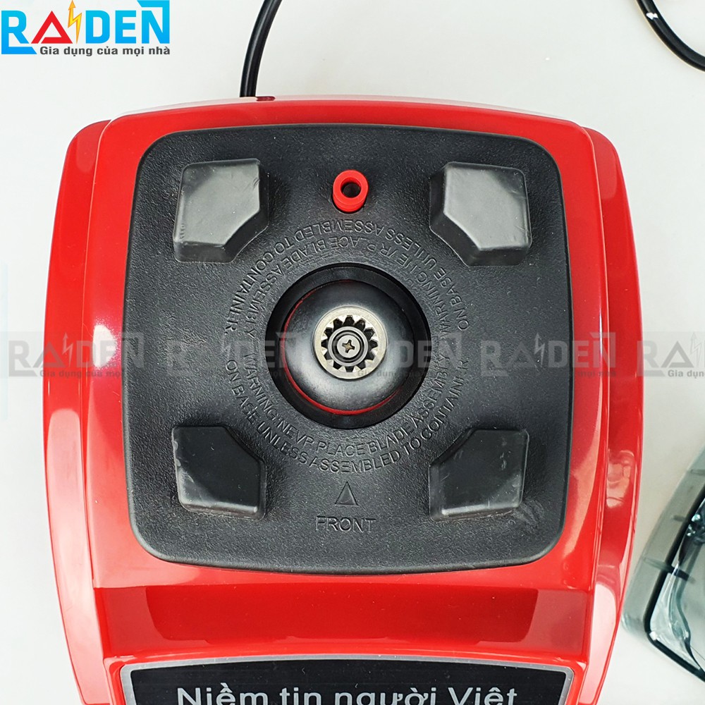 [Mã ELHADEV giảm 4% đơn 300K] Máy xay công nghiệp 1800W Osako OS-1800 dung tích cối 2L, bộ dao 6 lưỡi