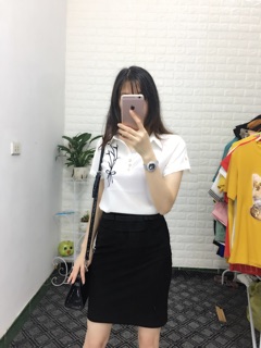 Sơ mi công sở thêu hoa 3D ( ẢNH THẬT 100% do shop tự mặc và chụp)