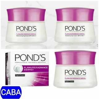Kem dưỡng trắng giảm thâm nám cao cấp Pond's Flawless Radiance Derma+ ngày/đêm 50g/hộp