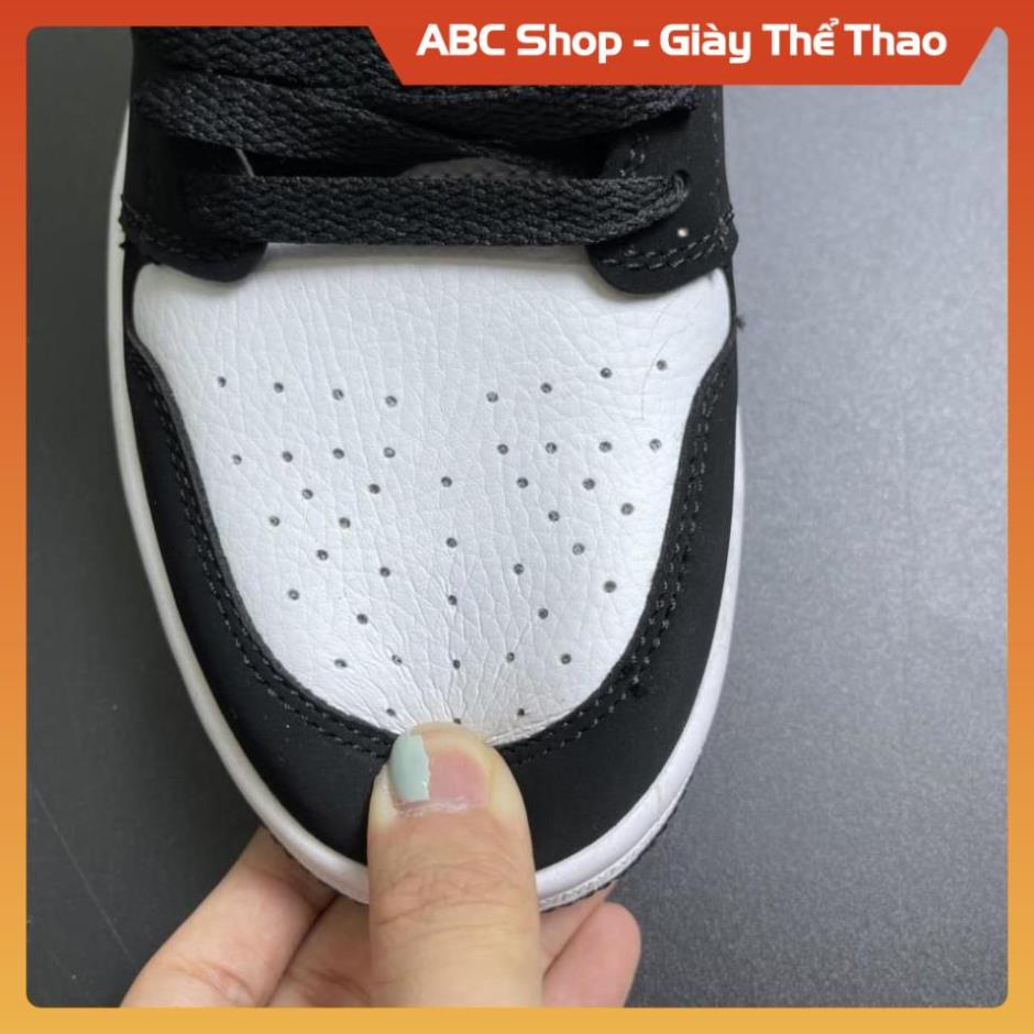 Giày Sneaker Jordan 1 Đen Trắng, Giầy Thể Thao JD1 JD Nam Nữ Low Học Sinh
