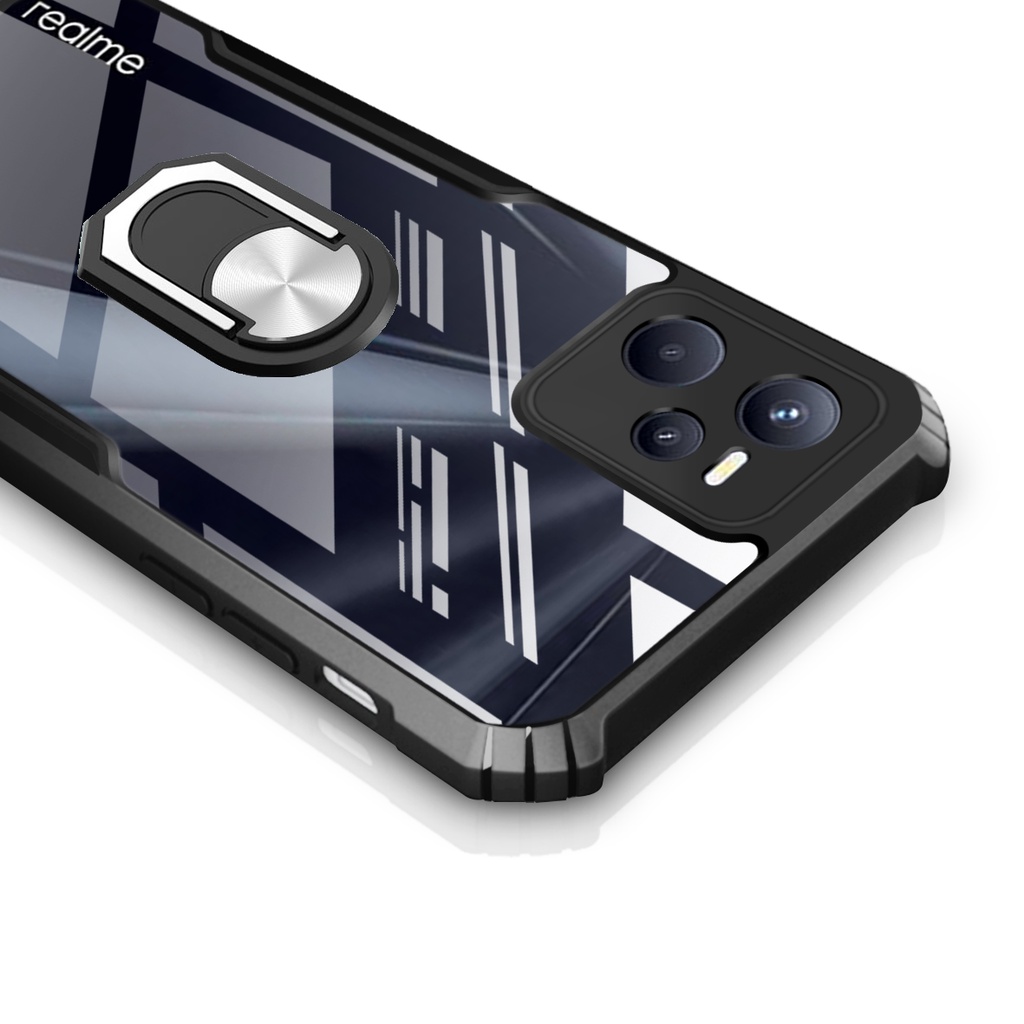 Ốp Điện Thoại Có Vòng Đỡ Nam Châm Cho OPPO Realme C35 Realme 9 Pro Realme 9i V50