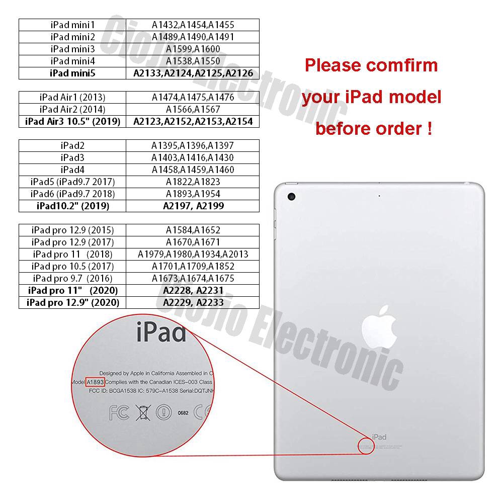 Bao da máy tính bảng nắp gập PU dễ thương cho Apple iPad 2017 2018 9.7 2019 10.2 iPad Pro 2020 11 10.5 Mini 4 5 7.9