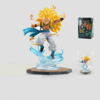 [Hàng có sẵn-Xả hàng tăng doanh số] Mô hình Gotenks Super Saiyan 3 cao 16cm sắc nét từng chi tiết