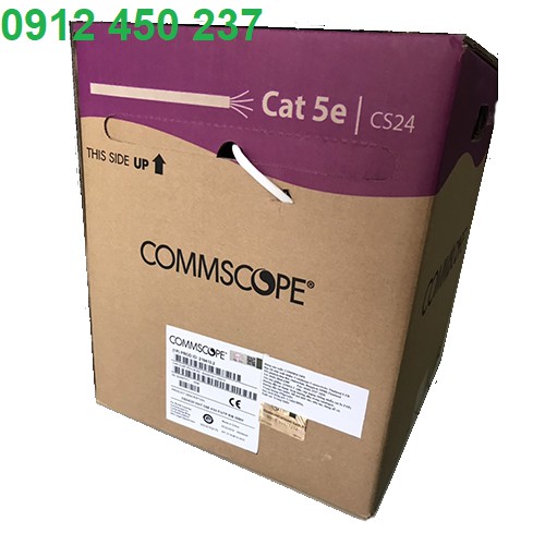 Cáp mạng Cat5e FTP chính hãng AMP/CommScope 219413-2 có CO, CQ