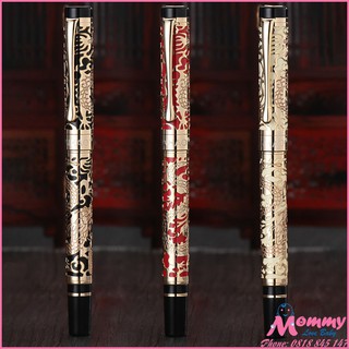Bút ký cao cấp, hình rồng, thân rồng khắc 2D, mã JH011
