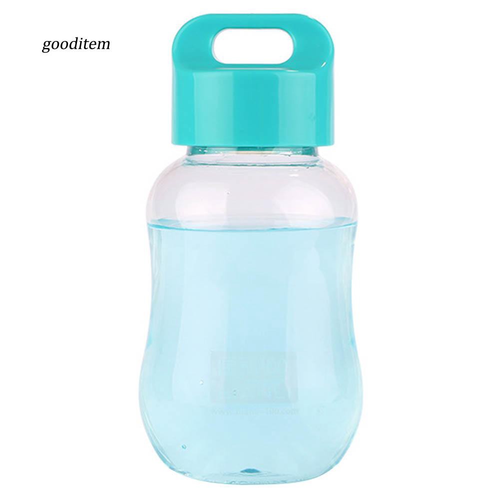 Bình nước nhựa mini 180ml cho bé đi học kiểu dáng dễ thương