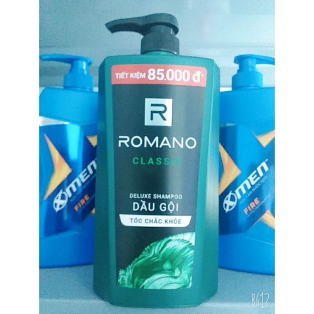 (900g)Dầu gội Romano Classic hương nước hoa 900g