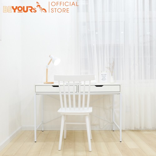 Bàn Làm Việc Gỗ Chân Sắt BEYOURs Chắc Chắn Thông Minh - SQuare - Nội Thất Phòng Làm Việc | BigBuy360 - bigbuy360.vn