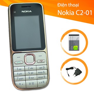 Điện thoại Nokia C2-01 Gold (Có kèm pin sạc + bảo hành)