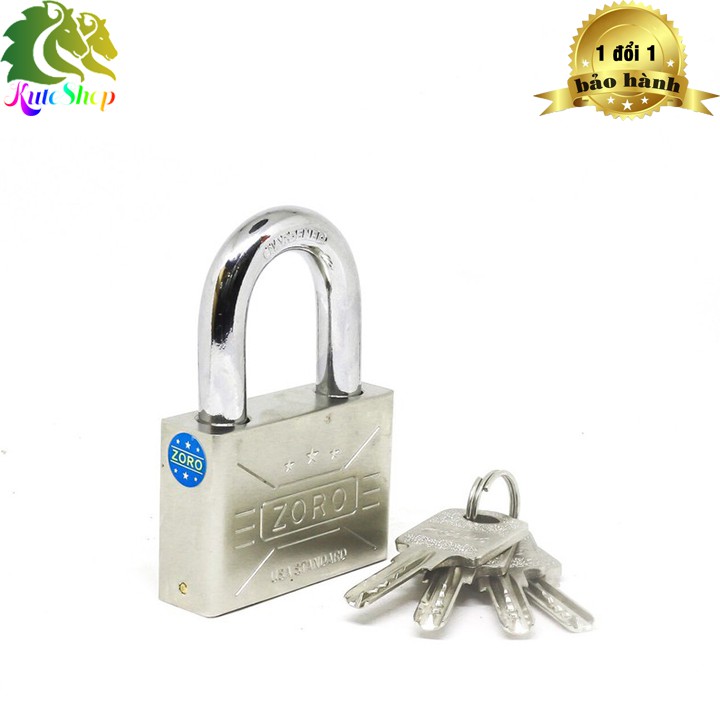 [HCM] Ổ khóa 6 phân ZORO chống cắt chống trộm chìa muỗng 5*