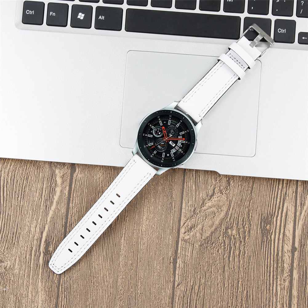 Dây da thay thế cho dây đeo đồng hồ thông minh Samsung Galaxy Watch 46mm SM-R800