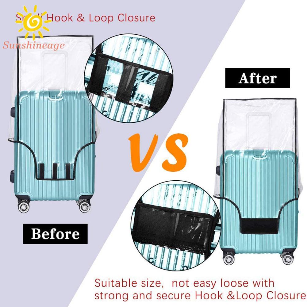 Vỏ Bọc Bảo Vệ Vali Du Lịch Bằng PVC Tiện Dụng Chất Lượng Cao