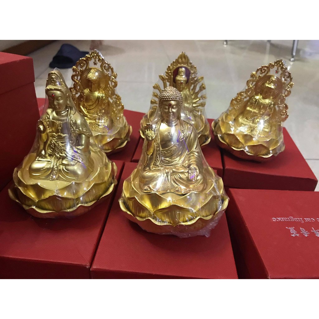 Tượng Phật Bà Nghìn Tay Mạ Vàng