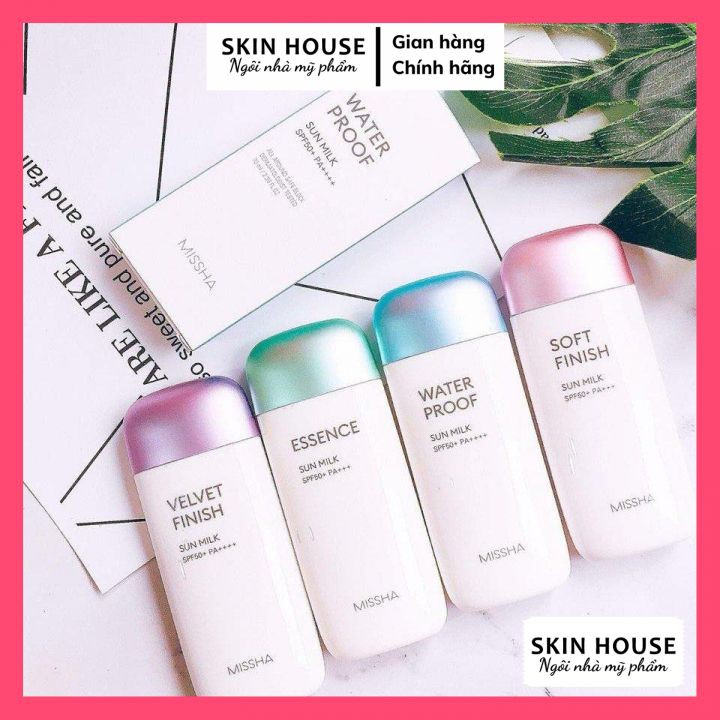 Kem chống nắng Missha - Kem Chống Nắng Missha All-Around Safe Block Sun Milk SPF50+/PA+++