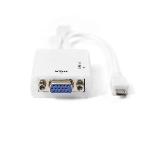 Cáp Chuyển Đổi Âm Thanh Từ Micro Usb Sang Vga Chuyên Dụng