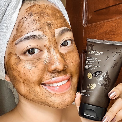 Tẩy tế bào chết mặt cà phê Đắk Lắk Cocoon làm sáng da