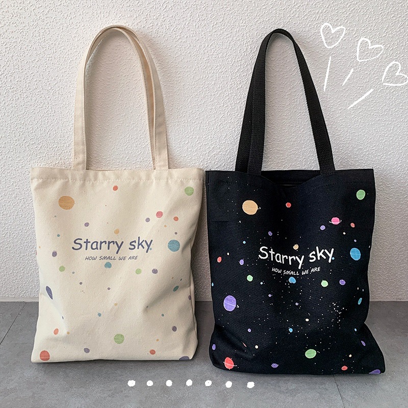 Daidaisy √♥ Túi Xách Đeo Vai Bằng Vải Canvas Phong Cách Nhật Bản Hàn Quốc Sức Chứa Lớn Mẫu Mới Dành Cho Nữ Sinh Đi Học