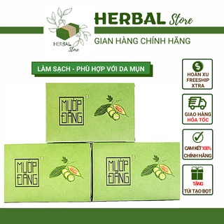 Xà bông Sinh Dược mướp đắng mát da ngừa mụn lưng 100g