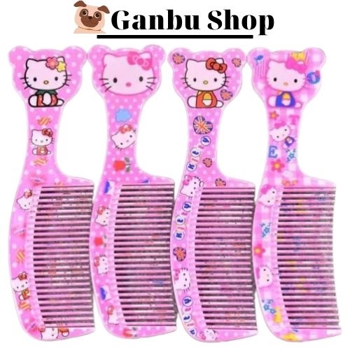Lược Chải Tóc Họa Tiết Hello Kitty Siêu Xinh, Siêu Dễ Thương