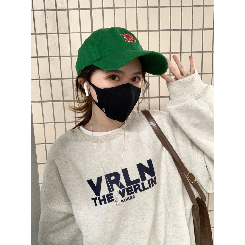 Áo sweater Lót Nhung Dáng Rộng Thời Trang Thu Đông Hàn Quốc 2022