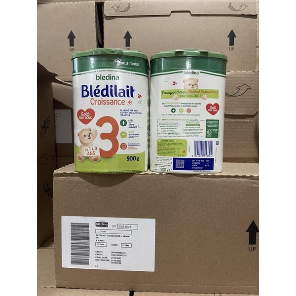 Sữa Bledina Pháp số 3 hộp 900g