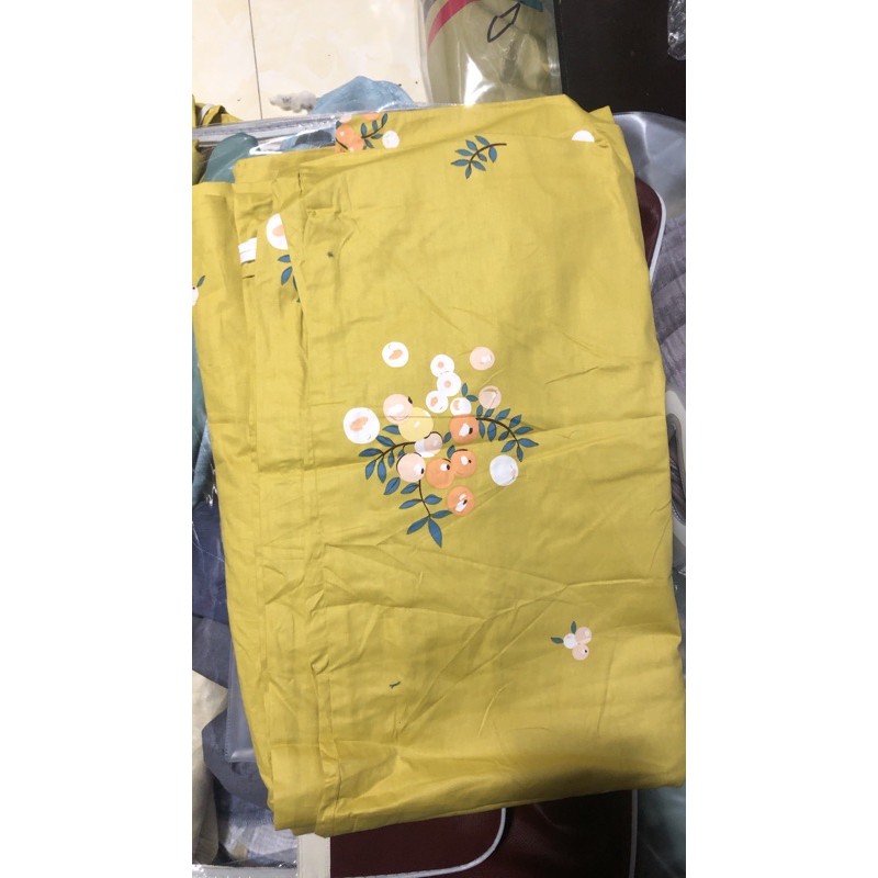 2 VỎ GỐI NẰM LÓT BÔNG. COTTON HÀN 45x65 cm