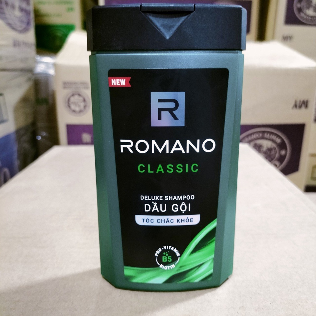 Dầu Gội Romano Hương Nước Hoa Classic 150g - Tóc Chắc Khẻo Mỗi Ngày