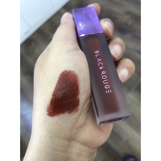 Son kem black rouge a12 Đỏ nâu - Dashed brown, Hana forever