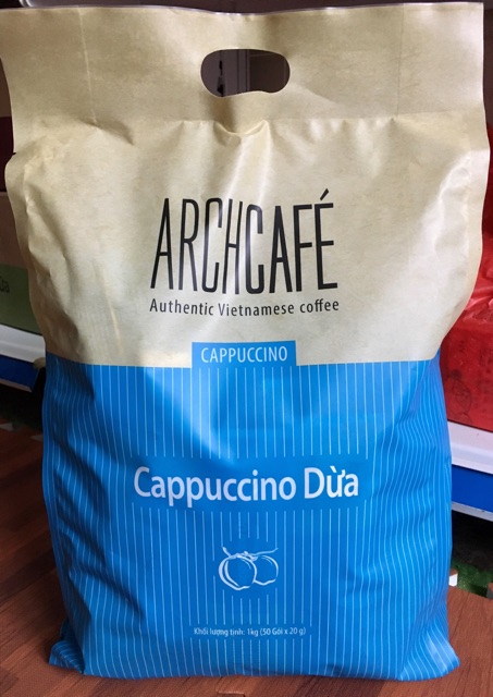 Cappuccino dừa - dạng túi 50 gói
