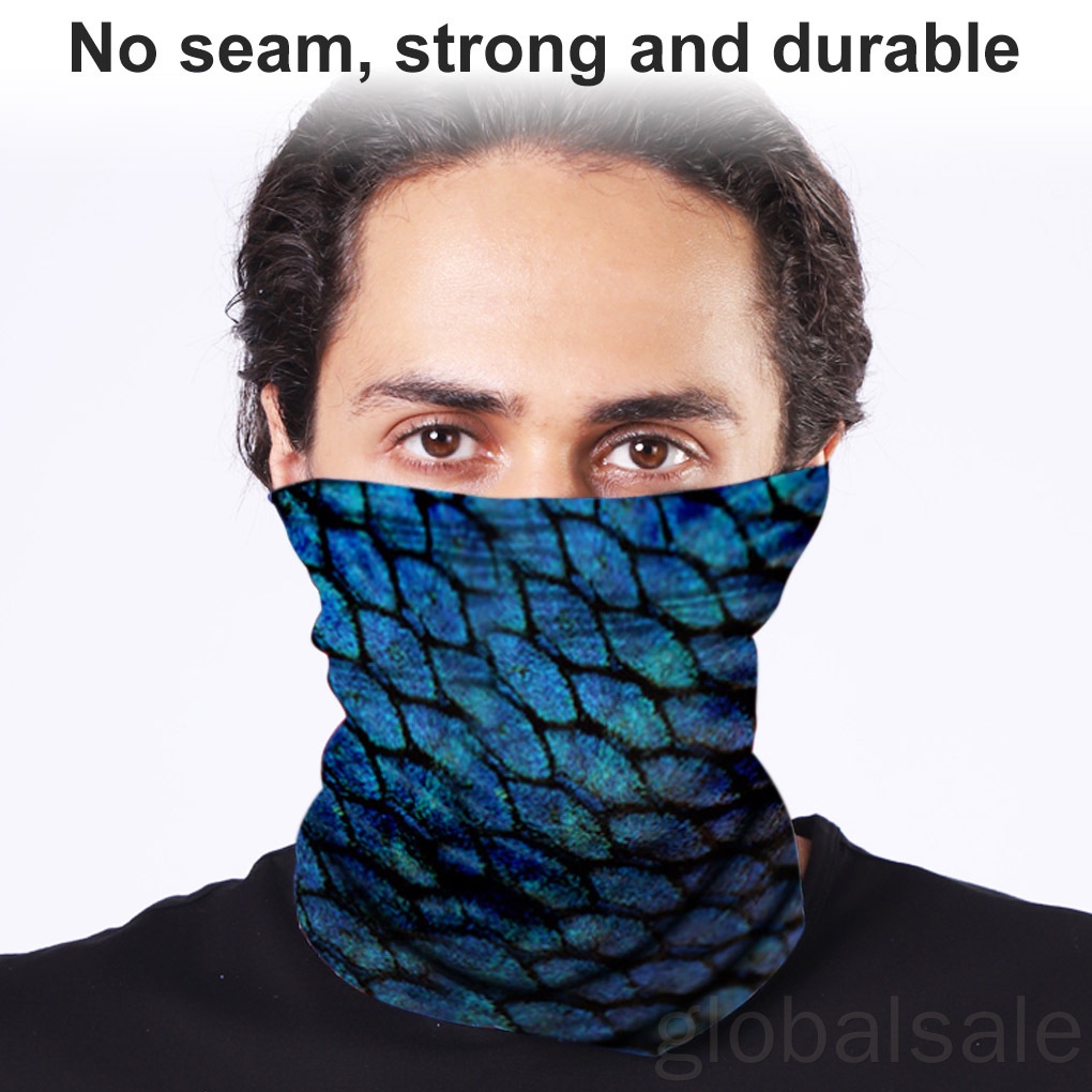 Khẩu trang chống nắng/ gió/ tia UV thoáng khí tiện dụng cho người đi xe đạp S46