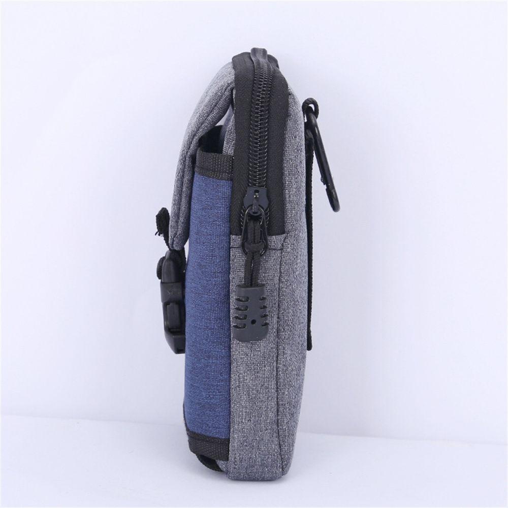 Túi Đeo Hông Đựng Điện Thoại 6.3inch Chống Thấm Nước Có Khóa Kéo Tiện Dụng Mang Theo Du Lịch