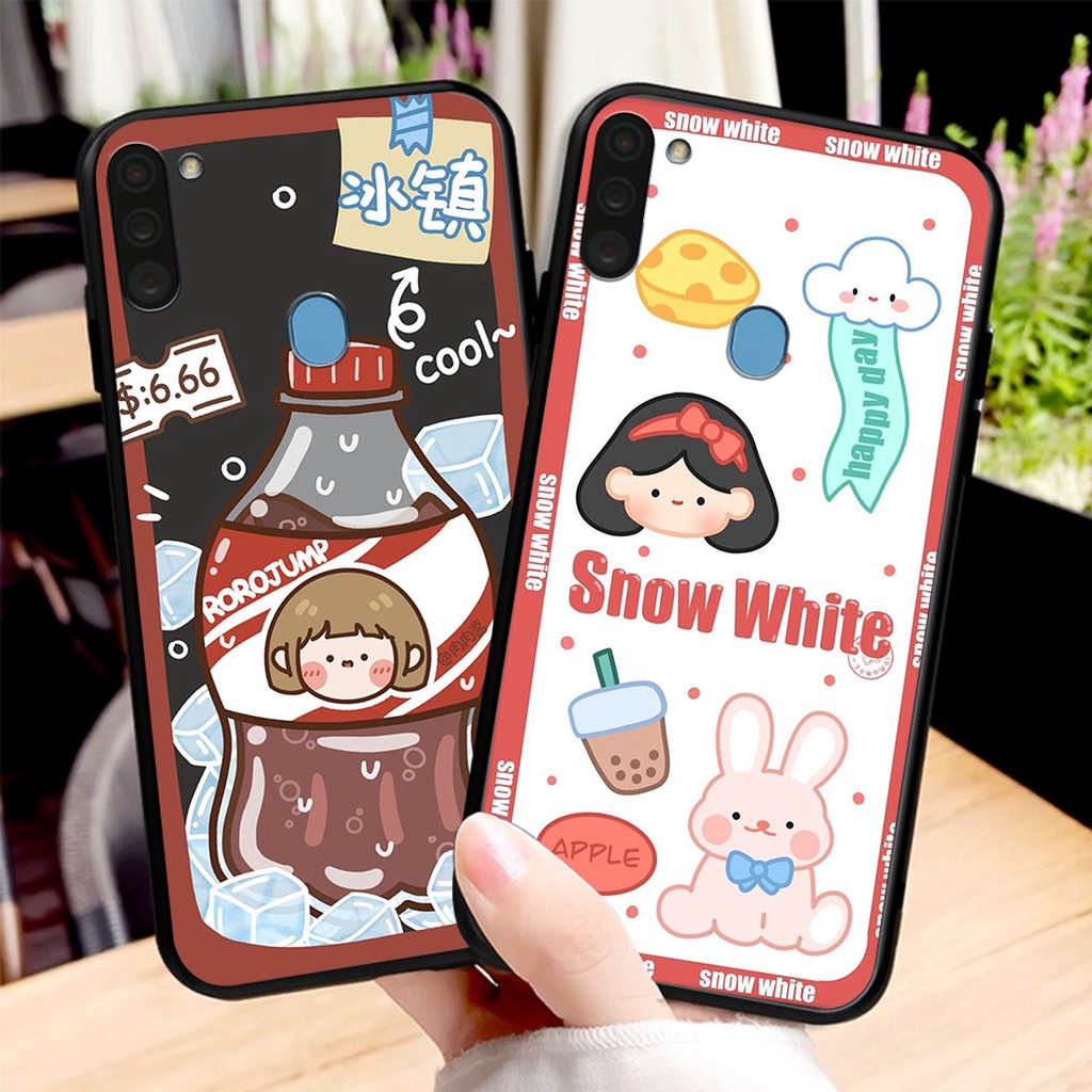 Ốp lưng Samsung Galaxy A11 in hình 3D gấu mới nhất - sang - chảnh - ĐẸP- BỀN