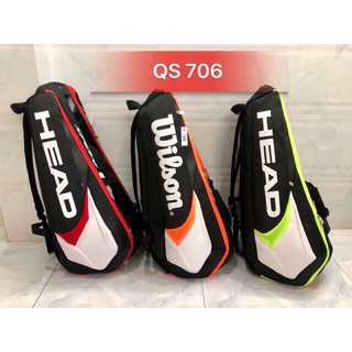 Balo Tennis Head Wilson Cao Cấp Chất Liệu Cao Cấp
