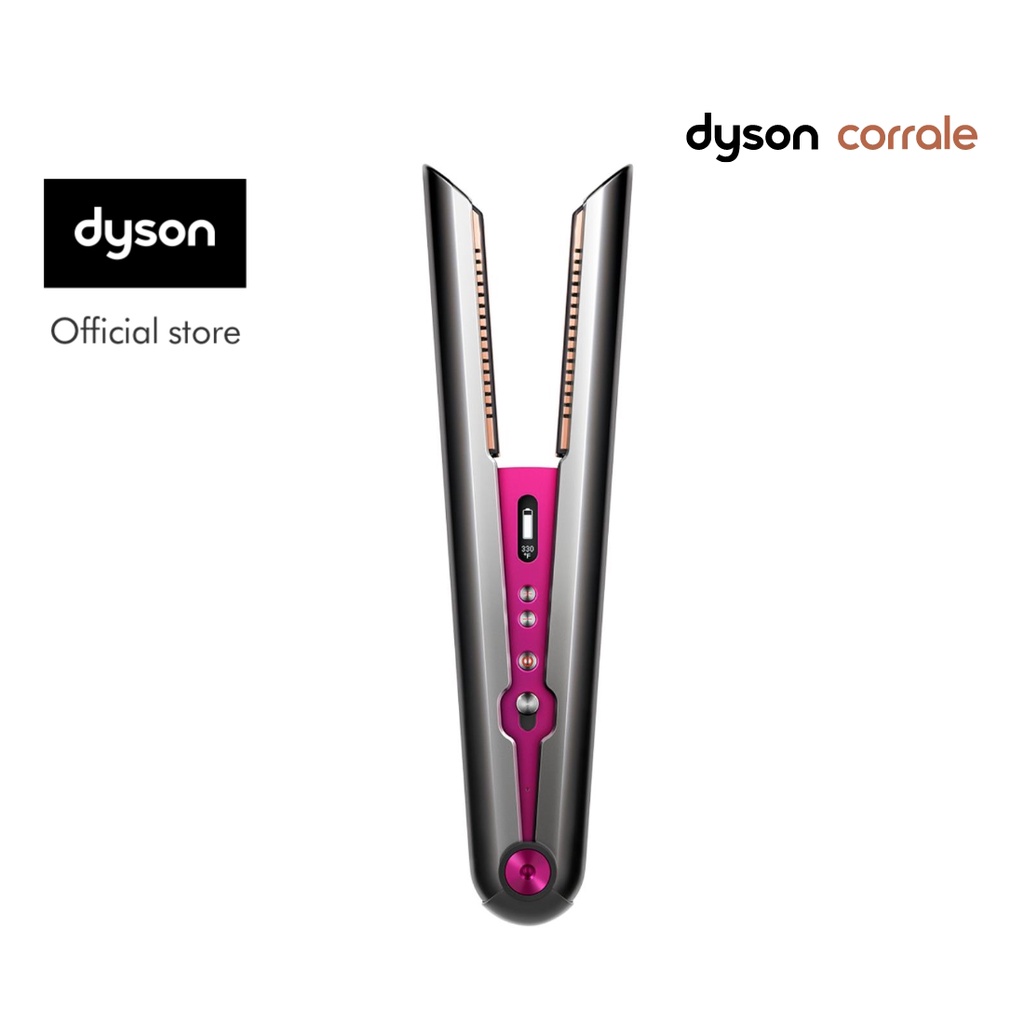 [Voucher Mã ELDYSON1 giảm 8% đơn 5TR] Máy duỗi tóc Dyson Corrale ™ (Xám đen/Hồng)