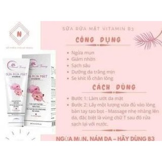 SỮA RỮA MẶT VITAMIN B3 THANH TRANG