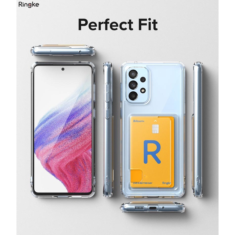 Ốp lưng Ringke Fusion Card có ngăn đựng thẻ cho Samsung A53 5G 2022